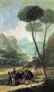 Francisco de goya y Lucientes The Fall china oil painting artist